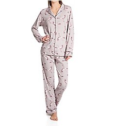 Calida Artisan Nights Long Sleeve Pajama Set 44323