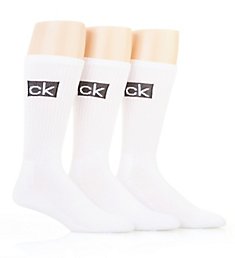Calvin Klein Boxed Logo Cushion Crew Socks - 3 Pack 201CR05