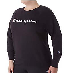 Champion Plus Size Powerblend Fleece Graphic Pullover GF914Y