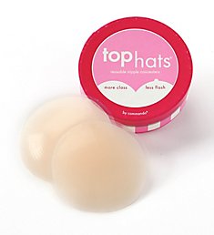 Commando Top Hats Reuseable Silicone Nipple Concealers RNC