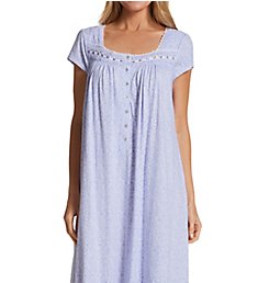 Eileen West 48 Inch Classic Cotton Cap Sleeve Nightgown 5425011
