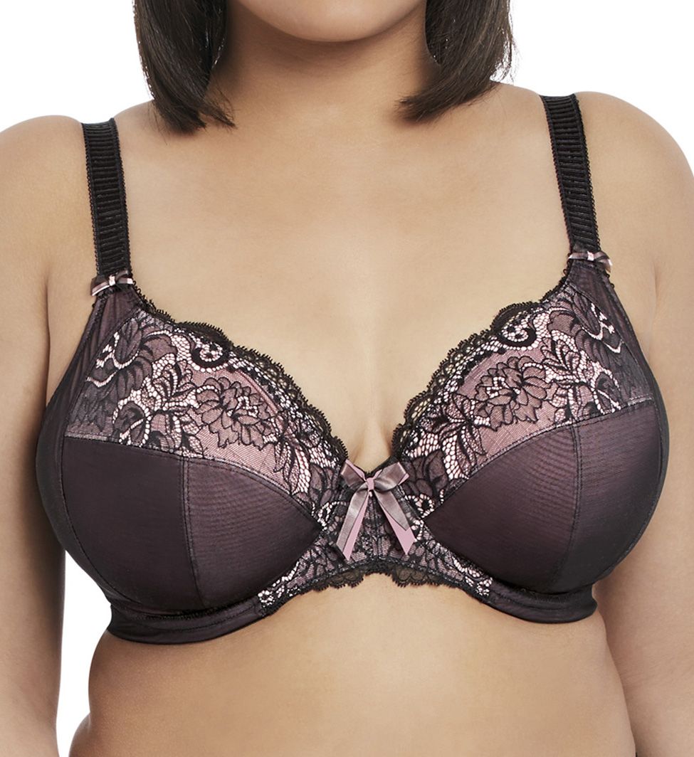 Elomi Anushka Underwire Plunge Bra with Stretch Cup EL4061