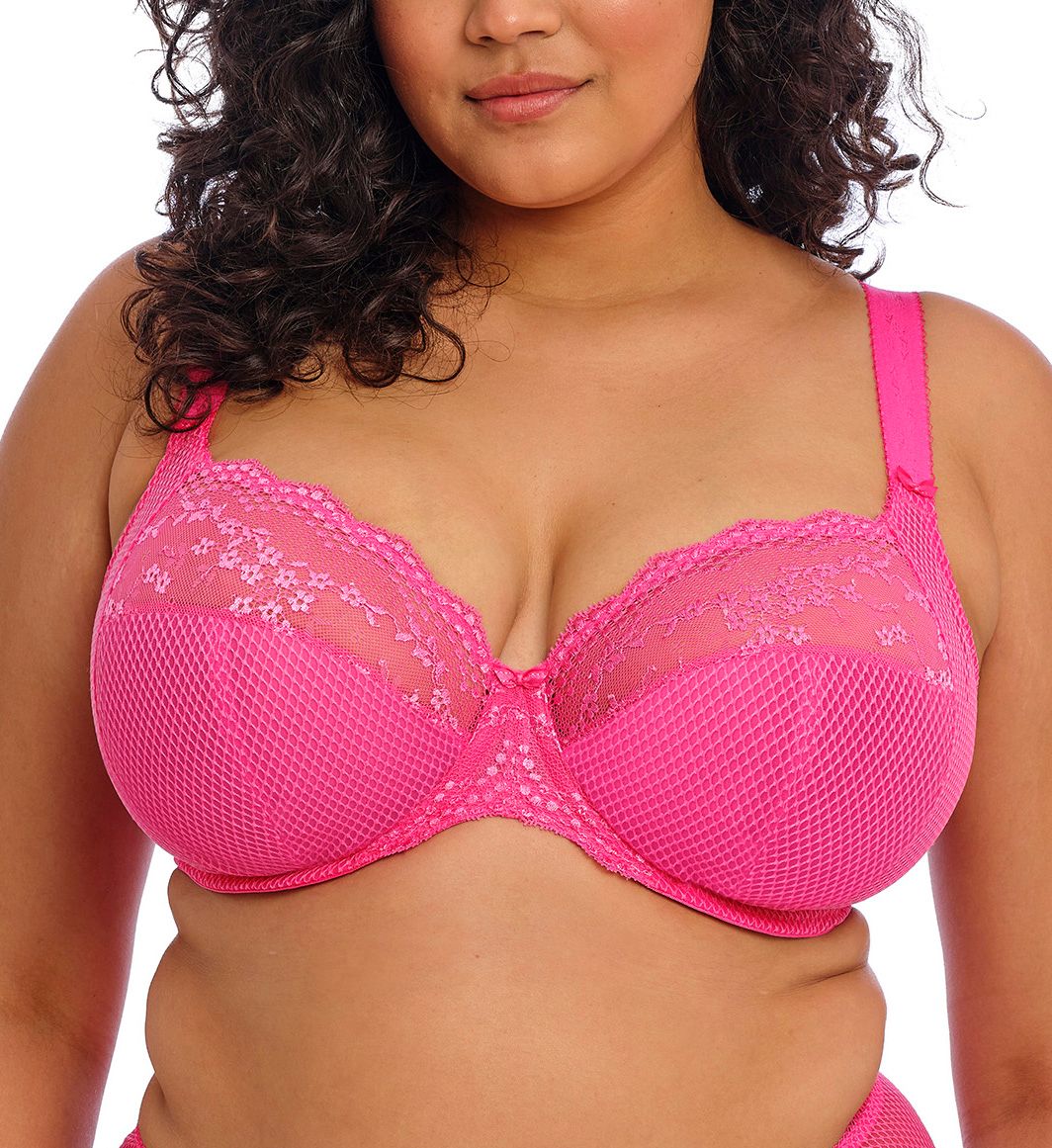 Elomi Charley Underwire Stretch Lace Plunge Bra EL4382