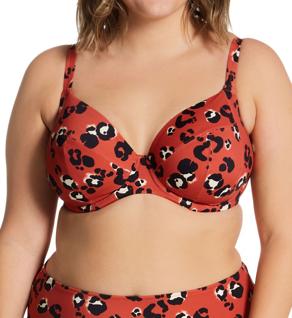 Elomi Kotiya Underwire Plunge Bikini Swim Top ES0902
