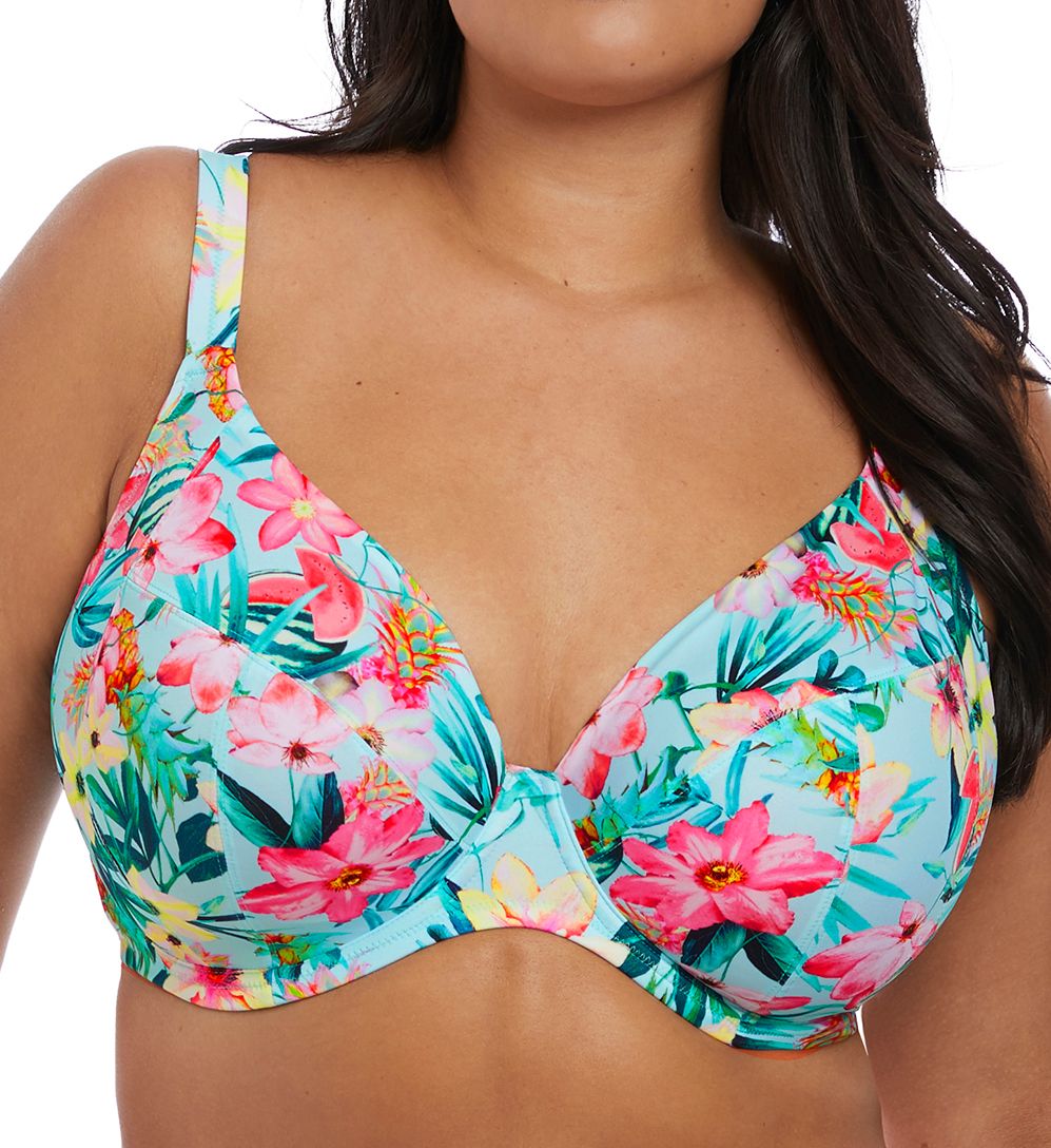 Elomi Aloha Underwire Plunge Bikini Swim Top ES7152