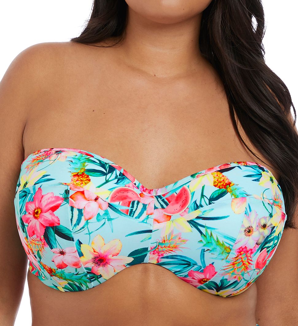 Elomi Aloha Underwire Bandeau Bikini Swim Top ES7153