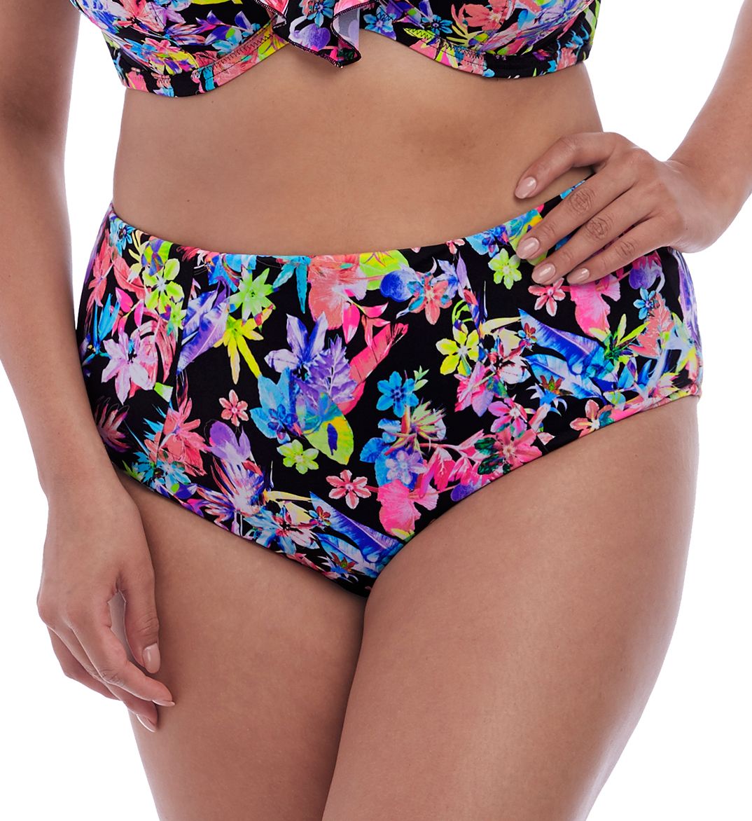 Elomi Electroflower High Rise Brief Swim Bottom ES7175