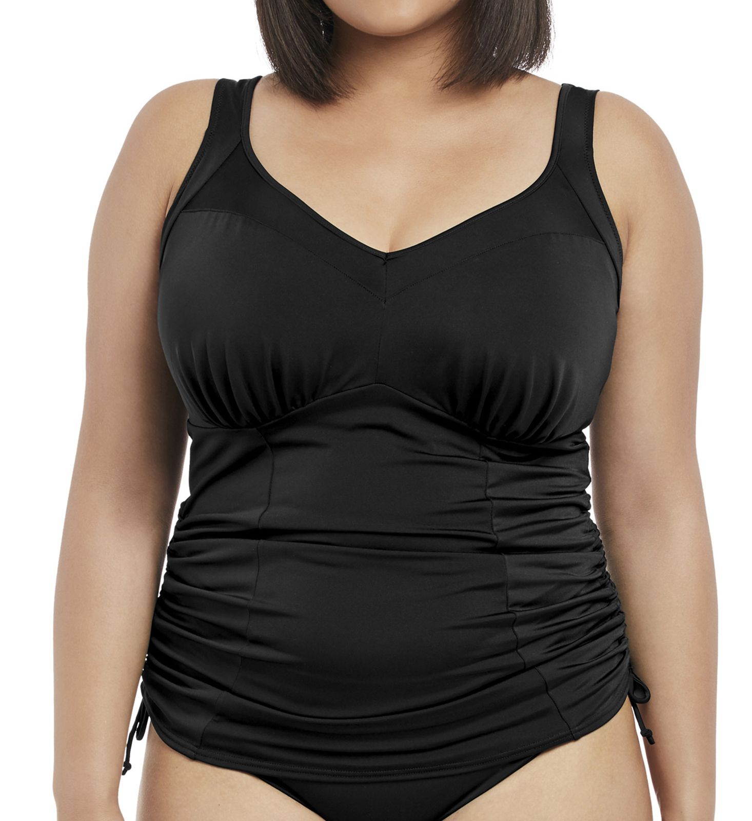Elomi Essentials Wirefree Adjustable Tankini Swim Top ES7502