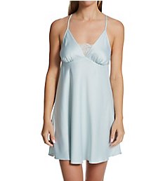 Flora Nikrooz Claudine Matte Charmeuse Chemise with Lace T90718