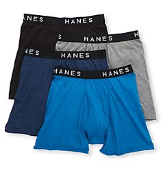 Hanes Ultimate Comfortblend Boxer Briefs - 4 Pack UBBBA4