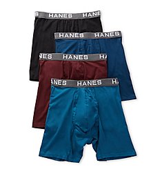 Hanes Ultimate ComfortFlex Fit Boxer Briefs - 4 Pack UFBBA4