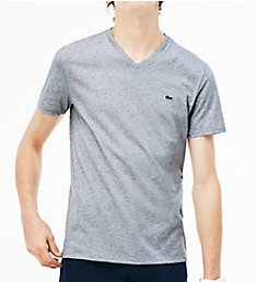 Lacoste Pima Short Sleeve V-Neck T-Shirt TH6710