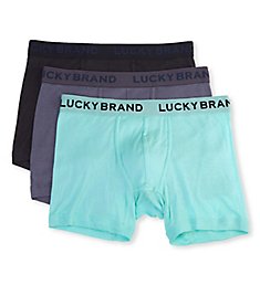 Lucky Cotton Modal Boxer Briefs - 3 Pack 211PB02
