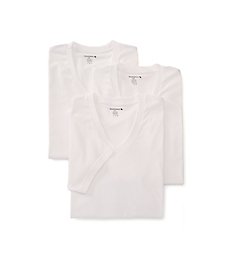 Munsingwear 100% Cotton V-Neck Shirt - 3 Pack MW52