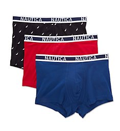 Nautica Cotton Stretch Trunks - 3 Pack Y61323
