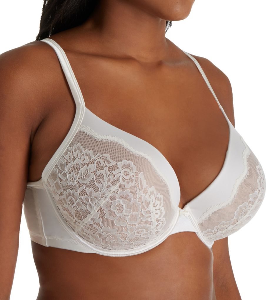 Olga Flirty Deep Plunge Lace Contour Bra GF3711A Olga Flirty Deep Plunge Lace Contour Bra GF3711A