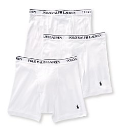 Polo Ralph Lauren Classic Fit 100% Cotton Boxer Briefs - 3 Pack RCBBP3
