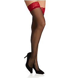 Pour Moi Allure Lace Top Stocking 252