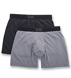 Saxx Underwear Quest Boxer Brief with Fly - 2 Pack SXPP2Q