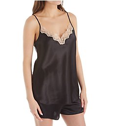 Shadowline Charming Satin Camisole and Tap Set 4506