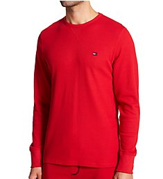 Tommy Hilfiger Thermal Long Sleeve Crew Neck Shirt 09T3585