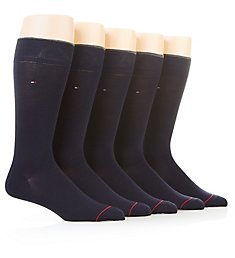 Tommy Hilfiger Solid Dress Crew Sock - 5 Pack 201DR23