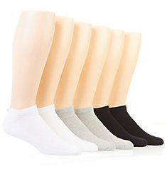 Tommy Hilfiger Solid Athletic No Show Sock - 6 Pack 201NS10