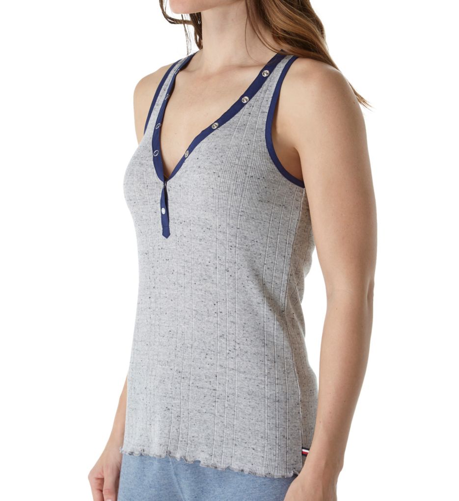 Tommy Hilfiger Core Lounge Henley Tank R21S094 Tommy Hilfiger Core Lounge Henley Tank R21S094