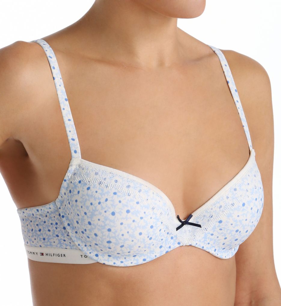 Tommy Hilfiger Micro Logo Band Demi Bra R73T015 Tommy Hilfiger Micro Logo Band Demi Bra R73T015