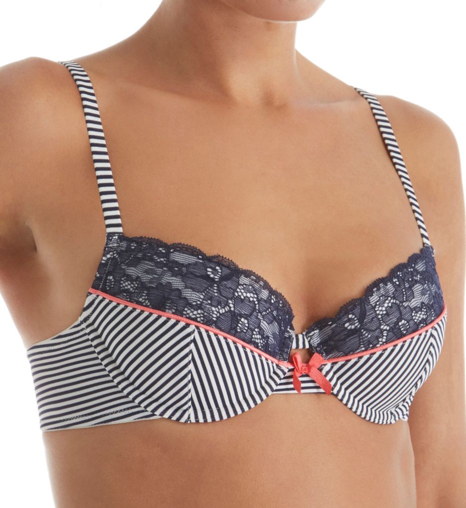 Tommy Hilfiger Micro & Lace Demi Underwire Bra R73T016 Tommy Hilfiger Micro & Lace Demi Underwire Bra R73T016
