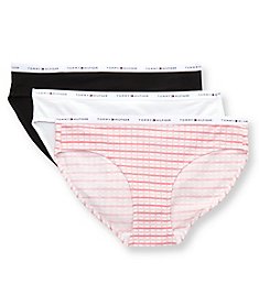 Tommy Hilfiger Classic Cotton Logo Bikini Panty - 3 Pack R91T003